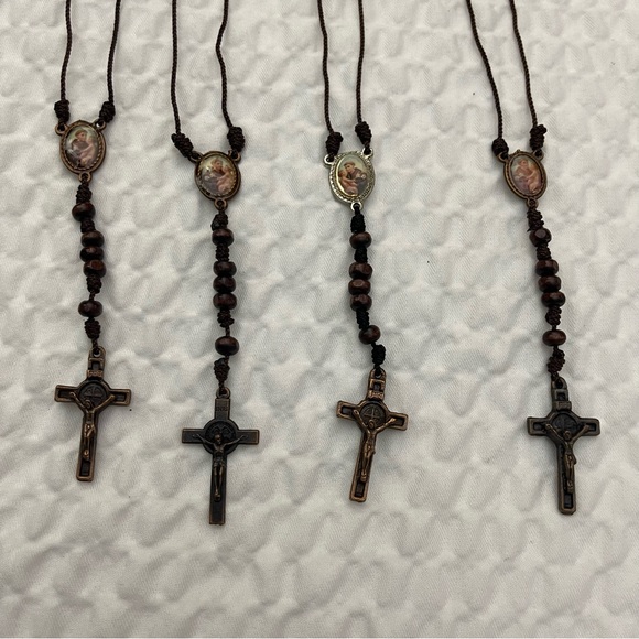 New Catholic Rosary set of 10 - Picture 3 of 6